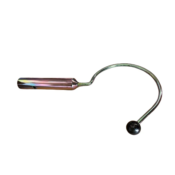 camera hook with coupling attachment for fiberglass pole used in sewer cleaning