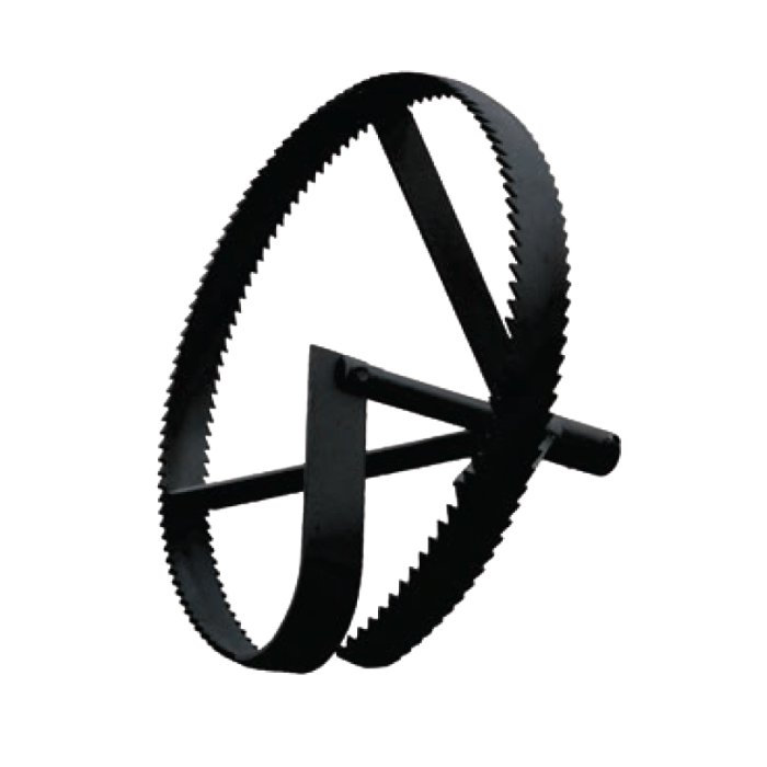 Large Diameter Concave Spoke Root Saws for Hydraulic Root Cutters