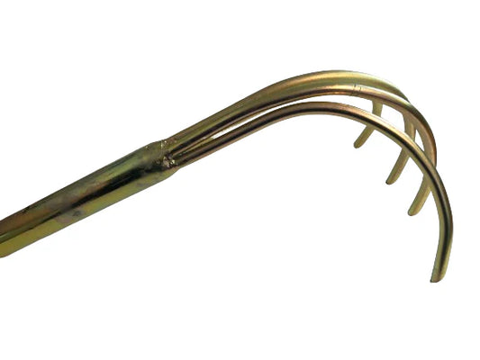 4-Pronged Grabber with coupling for sewer cleaning