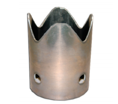 Aluminum Weld-on Serrated Crown