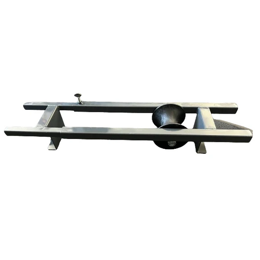 Extendable manhole roller for sewer cleaning – guides jetting hoses and CCTV cables