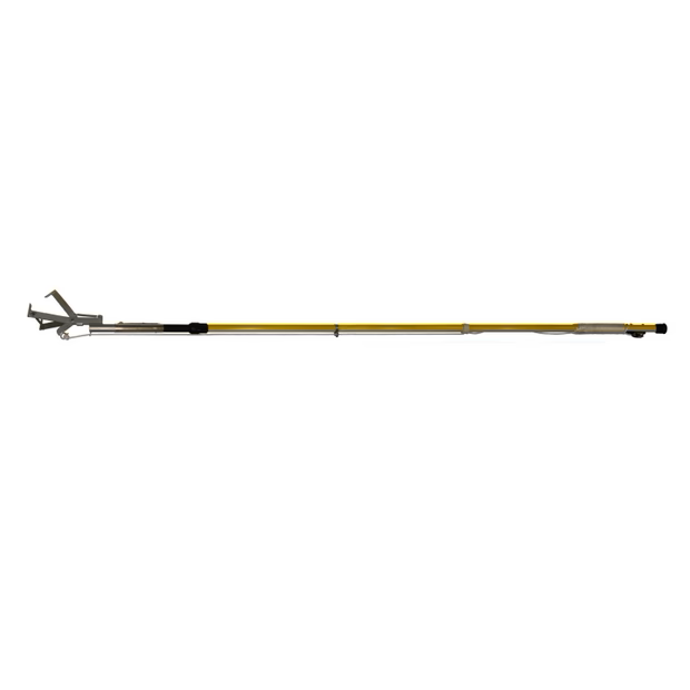 MAX-CLAW with 7'–15' extendable fiberglass pole and 3-prong spring-loaded claw for sewer and drain debris removal