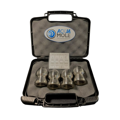 One Stop Sewer Shop - Four Pack Nozzle Kit 1"NPT